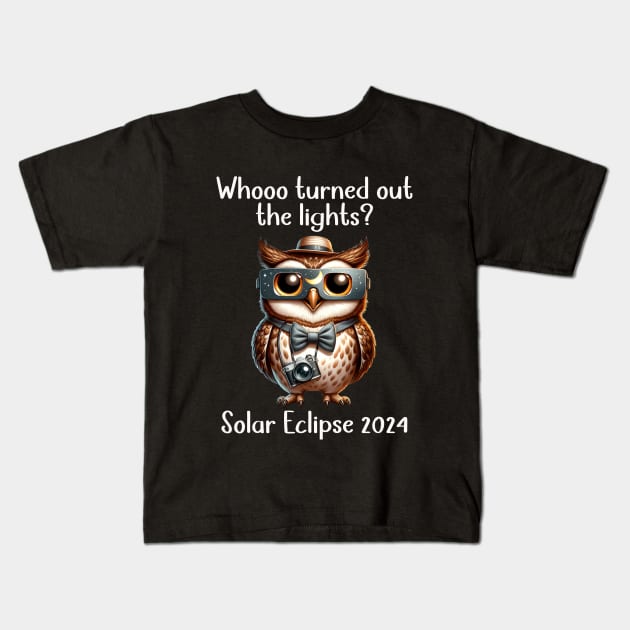 Eclipse Shirt 2024 Eclipse Tshirt Total Solar Eclipse Shirt April 8 2024 Tee Eclipse 2024 Funny Astronomy Gift Solar Eclipse Sun Moon Shirt Kids T-Shirt by HoosierDaddy